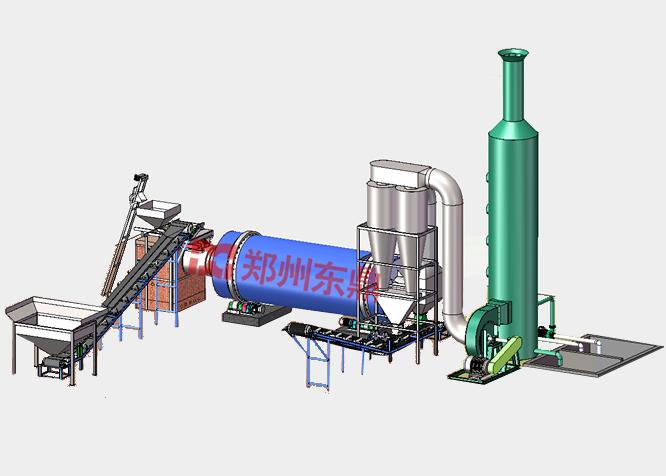 大型木屑烘干機(jī)生產(chǎn)線